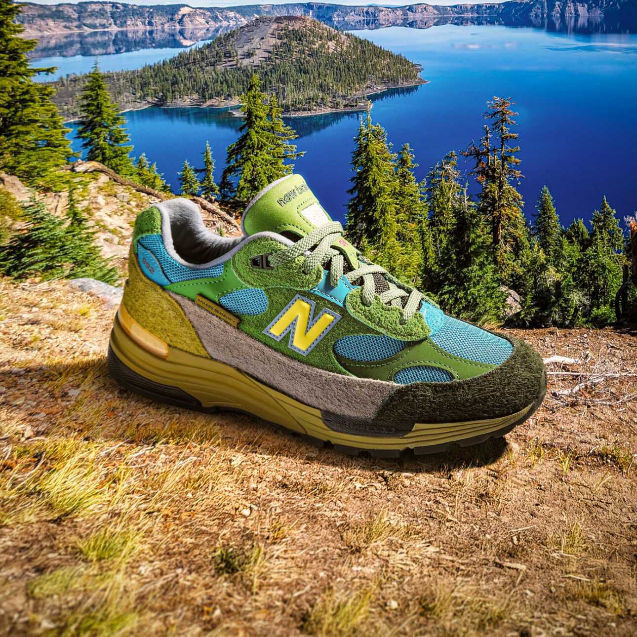 【ヒー様】新品！New Balance 992BK Made in USA Salehe Bembury x New Balance 992 - New Balance